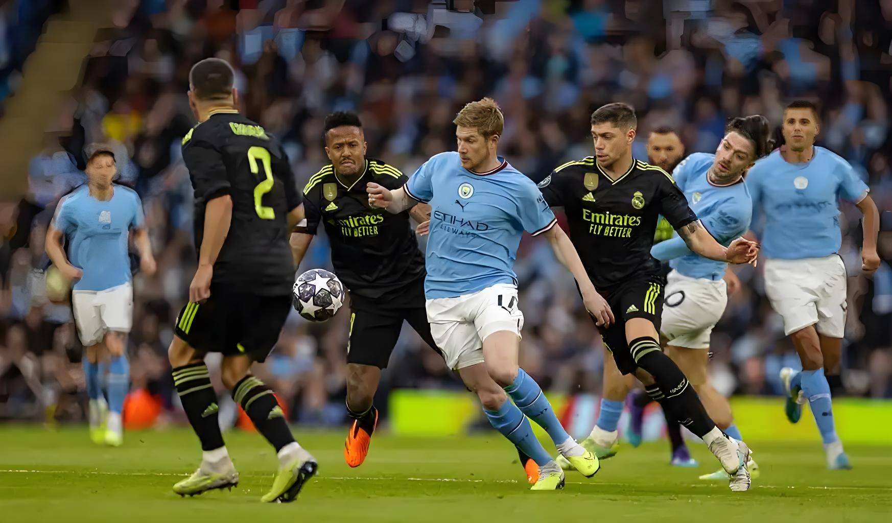 曼城欧冠胜出精彩至极